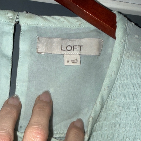 LOFT Ruffle Sleeve Blouse - Picture 5 of 6